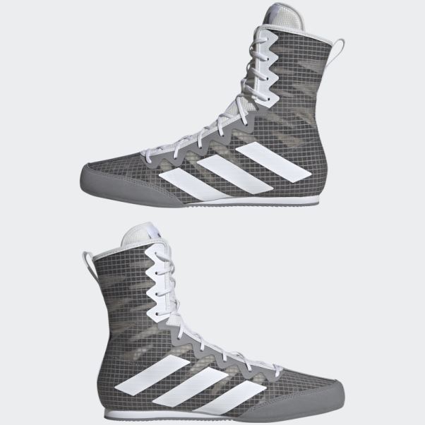 Chaussures Adidas Box Hog 4 Grises