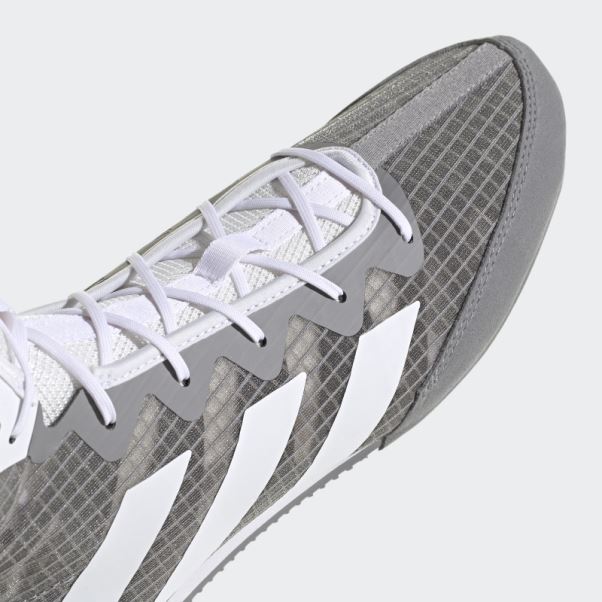 Chaussures Adidas Box Hog 4 Grises