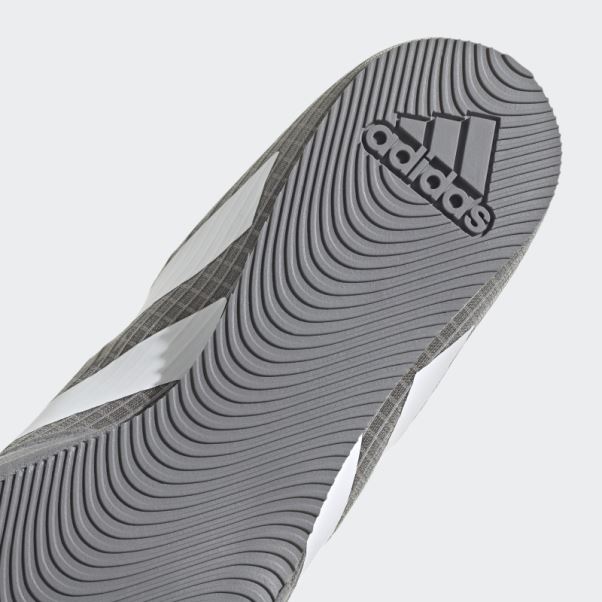 Chaussures Adidas Box Hog 4 Grises