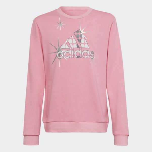 Sweat Regular En Coton De Danse Rose Adidas
