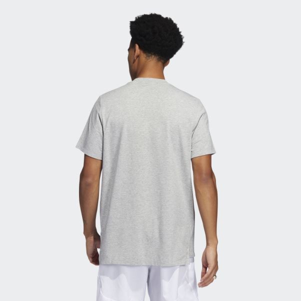 T-shirt Technique Adidas Axis 2.0 Gris Moyen