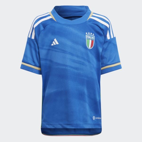 Italy 23 Home Mini Kit Bleu Adidas