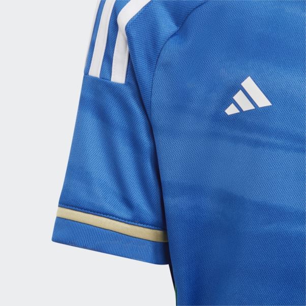 Italy 23 Home Mini Kit Bleu Adidas