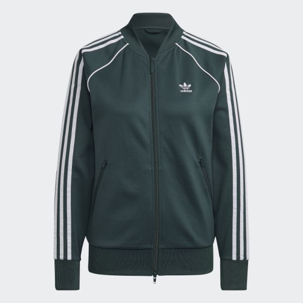 Primeblue Sst Veste De Survêtement Vert Minéral Adidas