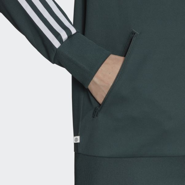 Primeblue Sst Veste De Survêtement Vert Minéral Adidas