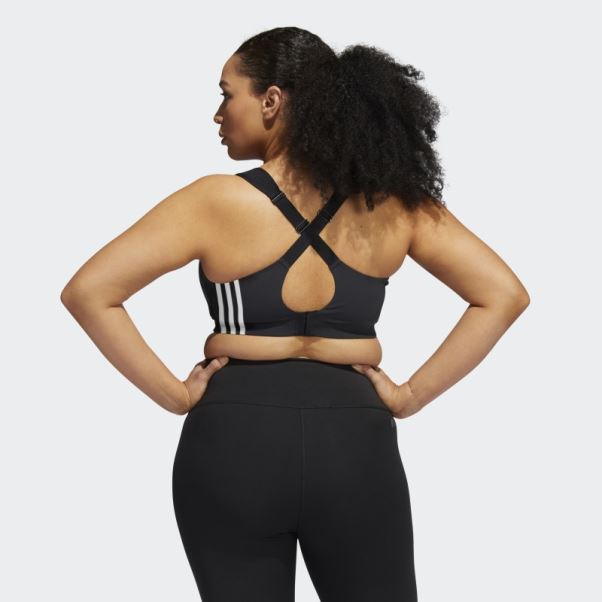 Soutien-gorge à Maintien élevé Adidas Tlrd Impact Training Noir (taille Plus)