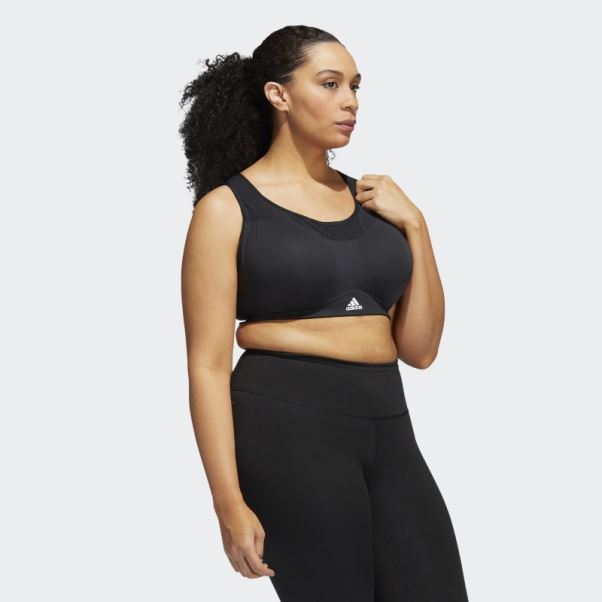 Soutien-gorge à Maintien élevé Adidas Tlrd Impact Training (taille Plus) Noir