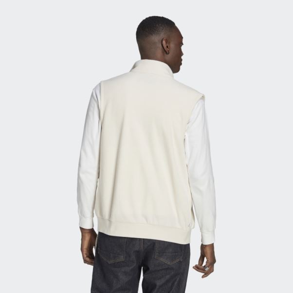 Gilet De Sport Adidas Adicolor Classics Blanc