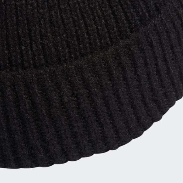 Bonnet Revers Noir Adidas