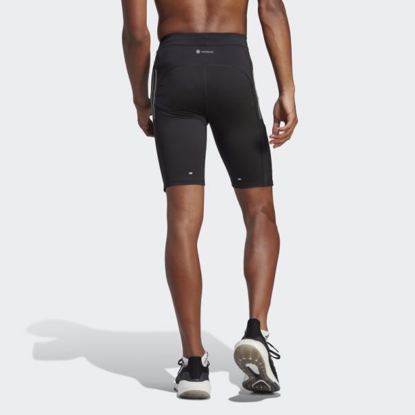 Adidas Possède Le Legging 1/2 Run Noir