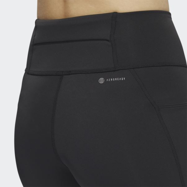 Leggings Courts Adidas Dailyrun 5 Pouces Noirs
