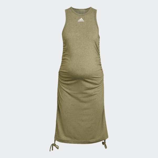 Robe De Grossesse Olive Mel Grow Positivité Adidas
