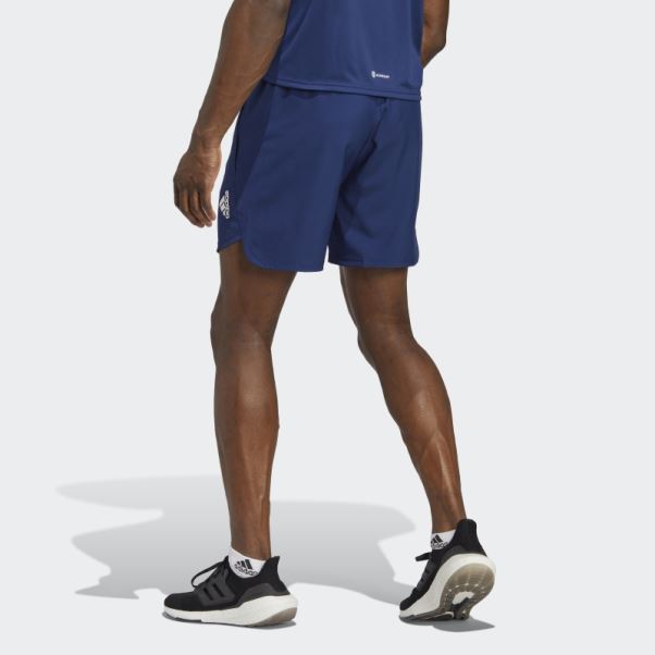 Short Adidas Aeroready Conçu Pour Le Mouvement Bleu Foncé