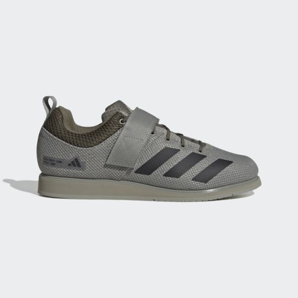 Adidas Powerlift 5 Chaussures D'haltérophilie Argent Caillou