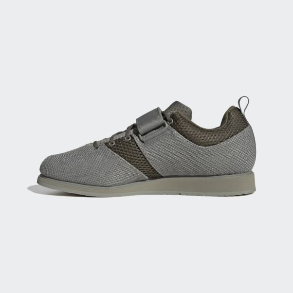 Adidas Powerlift 5 Chaussures D'haltérophilie Argent Caillou