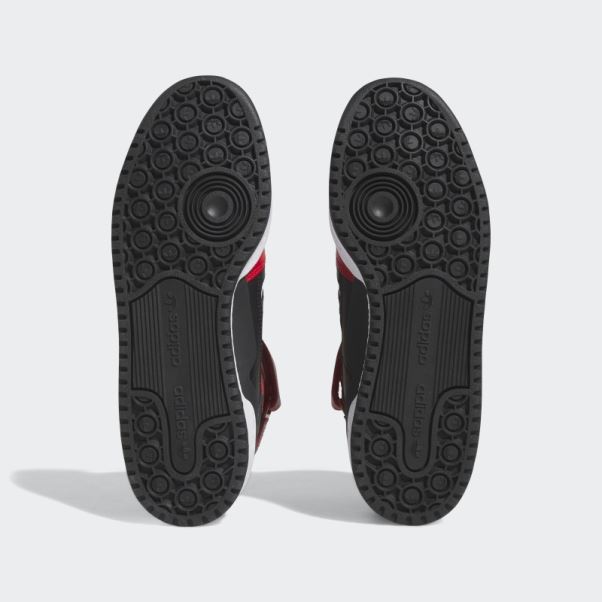 Chaussures Adidas Forum Mid écarlate