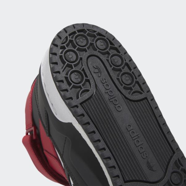 Chaussures Adidas Forum Mid écarlate