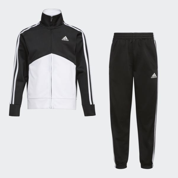 Ensemble De Survêtement En Tricot Adidas Colorblock Noir