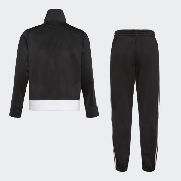 Ensemble De Survêtement En Tricot Adidas Colorblock Noir