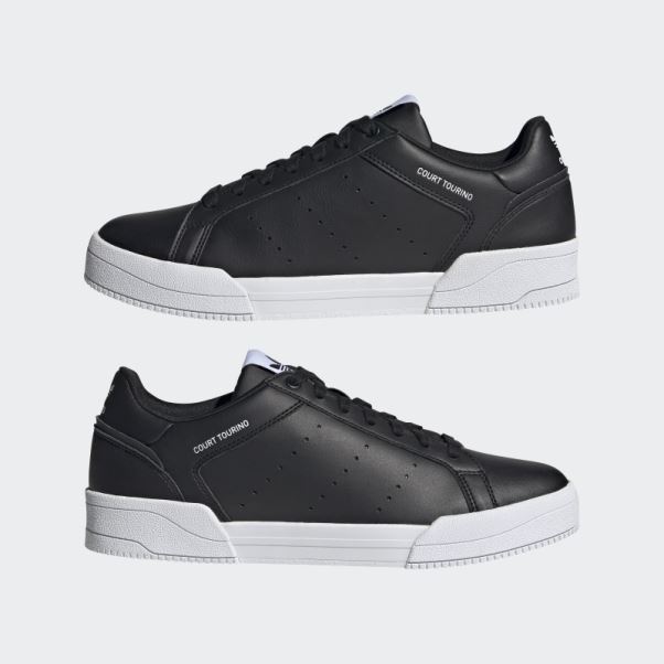 Chaussures Adidas Court Tourino Noir