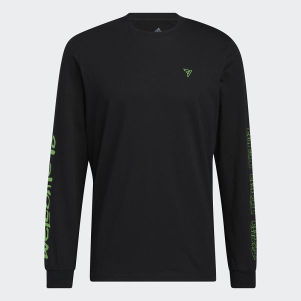 T-shirt Graphique Adidas Trae Noir