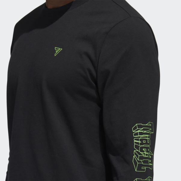 T-shirt Graphique Adidas Trae Noir