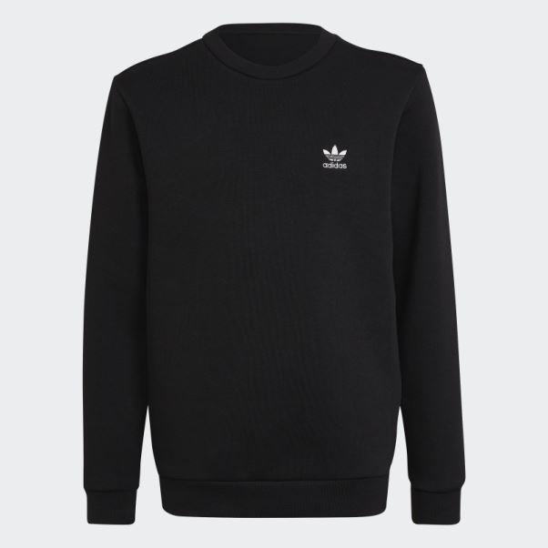 Sweat Adicolor Crew Noir Adidas