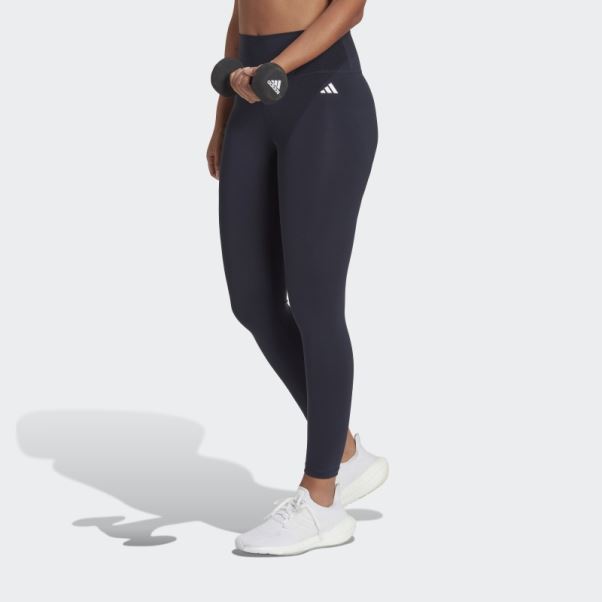 Legging Taille Haute 7/8 Training Essentials Encre Adidas