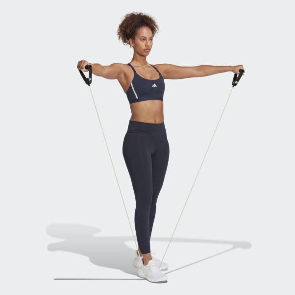 Legging Taille Haute 7/8 Training Essentials Encre Adidas