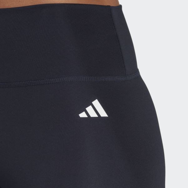 Legging Taille Haute 7/8 Training Essentials Encre Adidas