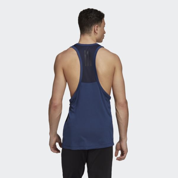 Débardeur D'entraînement Métallisé Encre Adidas
