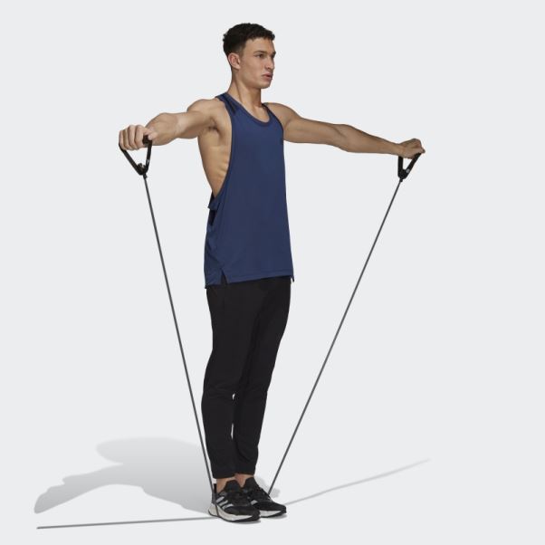 Débardeur D'entraînement Métallisé Encre Adidas