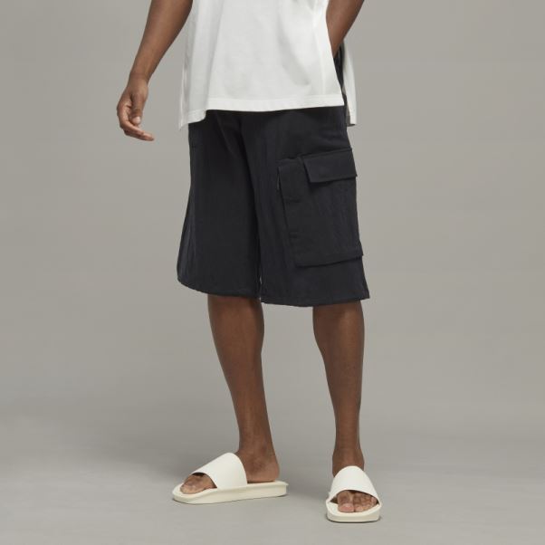 Adidas Y-3 Short Tissé Cargo Utilitaire