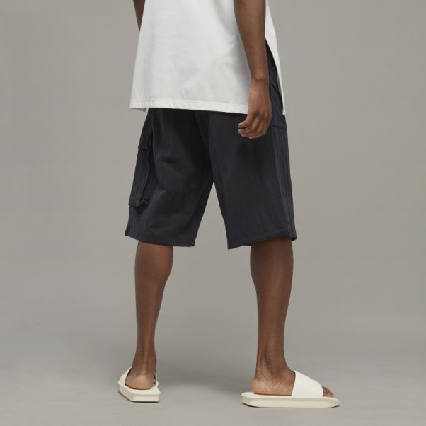 Adidas Y-3 Short Tissé Cargo Utilitaire