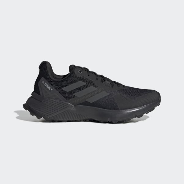 Adidas Terrex Soulstride Trail Running Chaussures Carbone