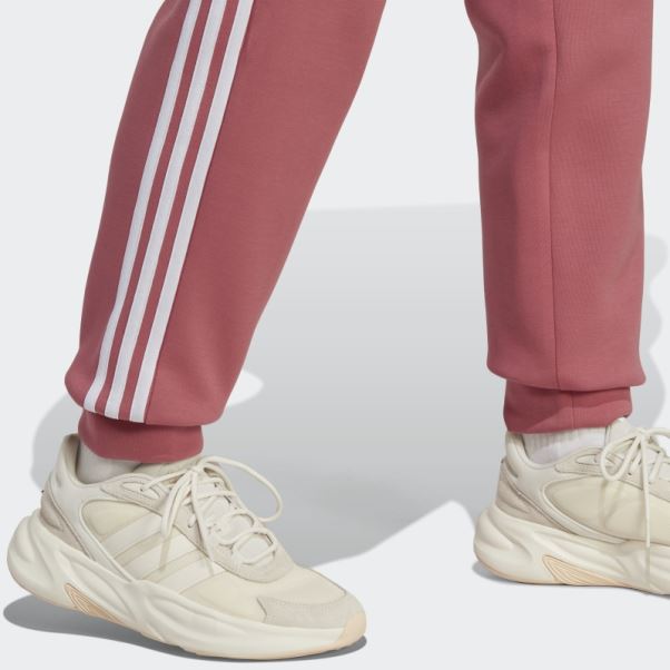 Pantalon Regular Adidas Future Icon Rose à 3 Bandes