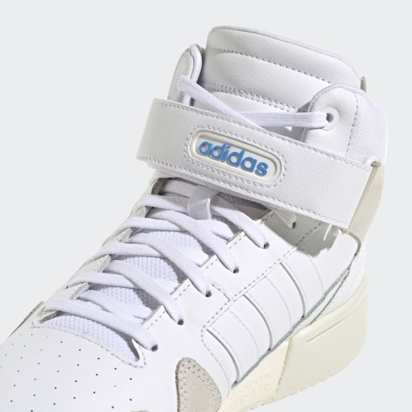 Adidas Postmove Mid Cloudfoam Super Lifestyle Basketball Mid Classic Chaussures Blanc