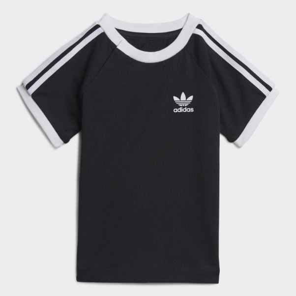 T-shirt Noir 3 Bandes Adidas