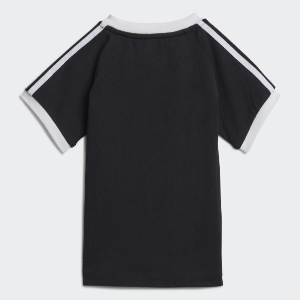T-shirt Noir 3 Bandes Adidas