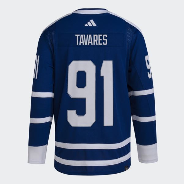 Maillot Adidas Leafs Tavares Authentique Reverse Retro Wordmark Royal