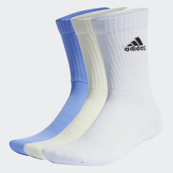 Chaussettes Mi-mollet Adidas Bleues 3 Paires