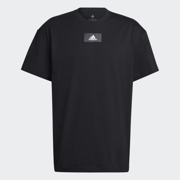 Essentials Feelvivid T-shirt à épaules Tombantes Noir Adidas