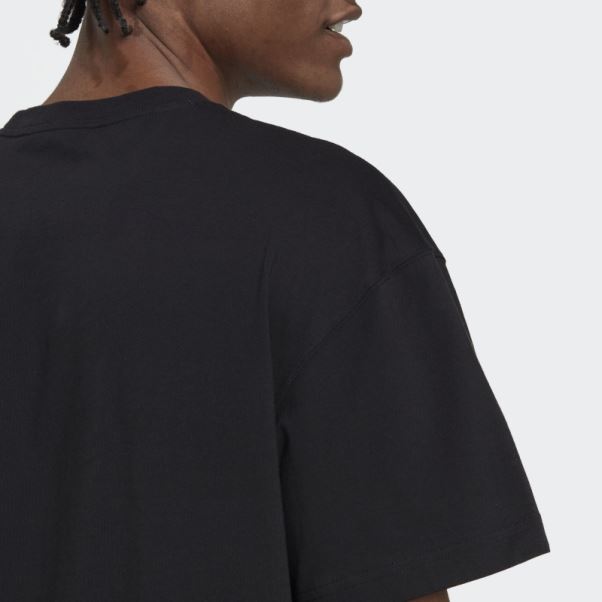Essentials Feelvivid T-shirt à épaules Tombantes Noir Adidas
