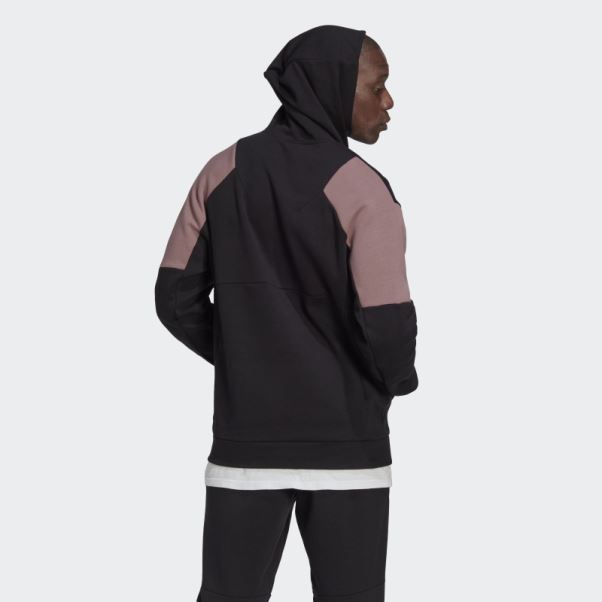 Adidas Real Madrid Sweat à Capuche De Voyage Noir