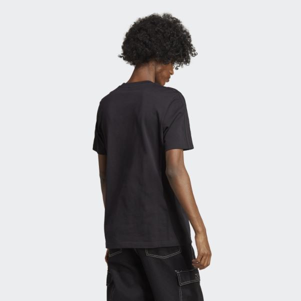 T-shirt Camo Noir Graphiques Adidas
