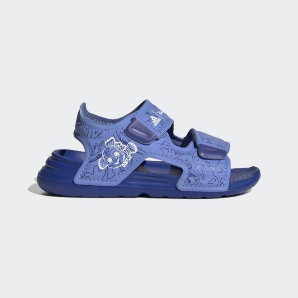 Adidas X Disney Altaswim Le Monde Des Sandales De Bain Nemo Mode Bleu