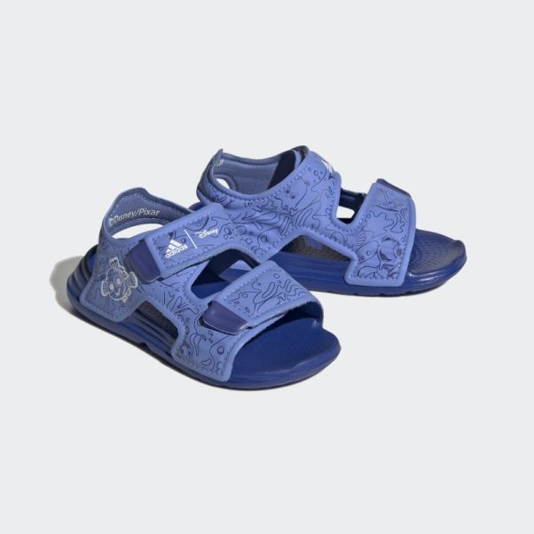 Adidas X Disney Altaswim Le Monde Des Sandales De Bain Nemo Mode Bleu