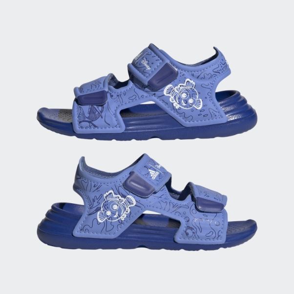 Adidas X Disney Altaswim Le Monde Des Sandales De Bain Nemo Mode Bleu