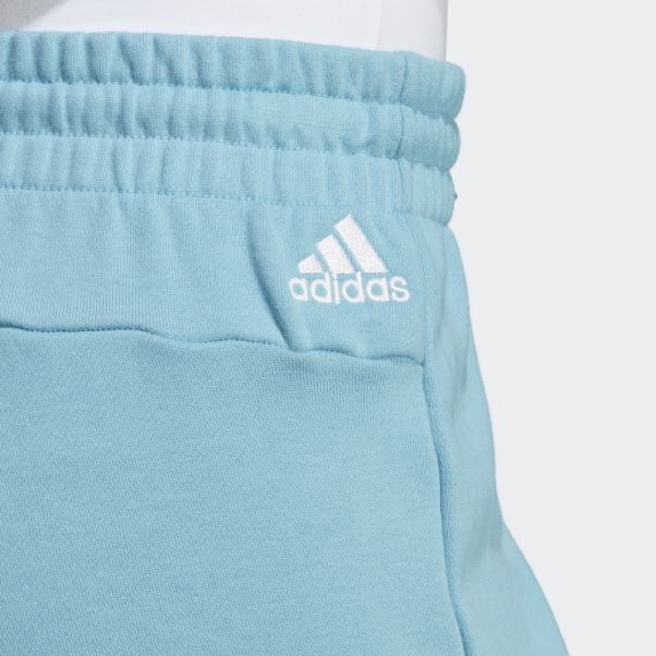 Short Adidas Linear Terry Adidas Bleu