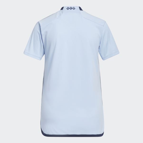 Maillot Domicile Sporting Kansas City 23/24 Adidas Glow Bleu